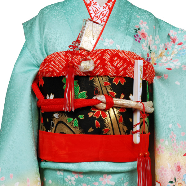 七歳祝い着セット 花・手まり
