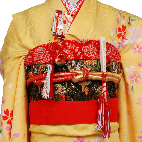 七歳祝い着セット てまり、桜